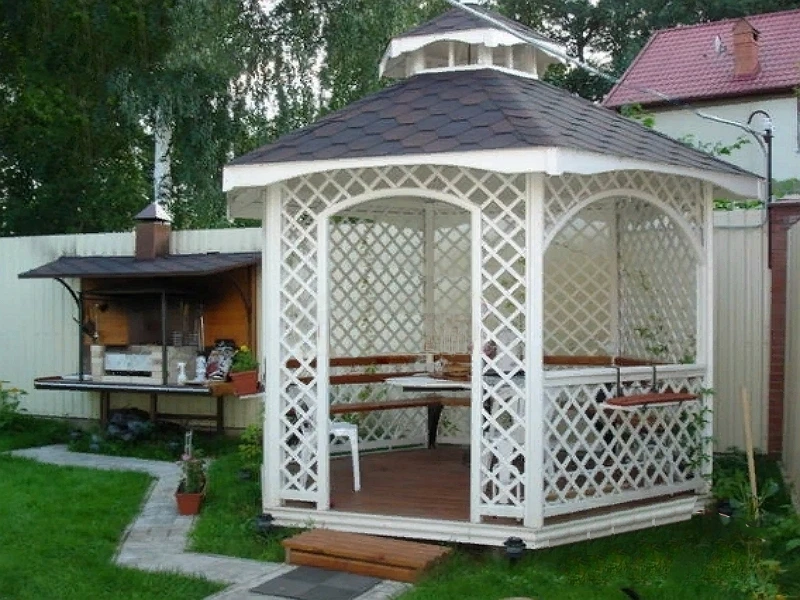 Шестигранная беседка КЕНИЯ