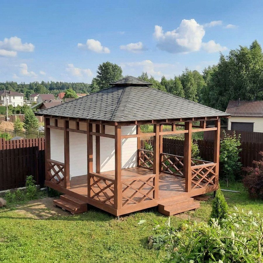 Квадратная беседка Бриз