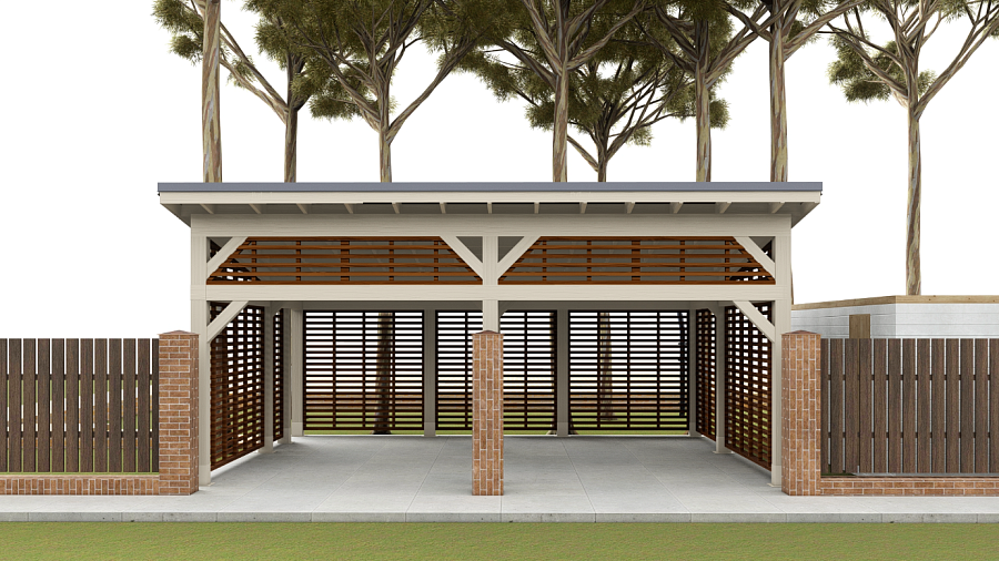 Навес односкатный СОКОЛ