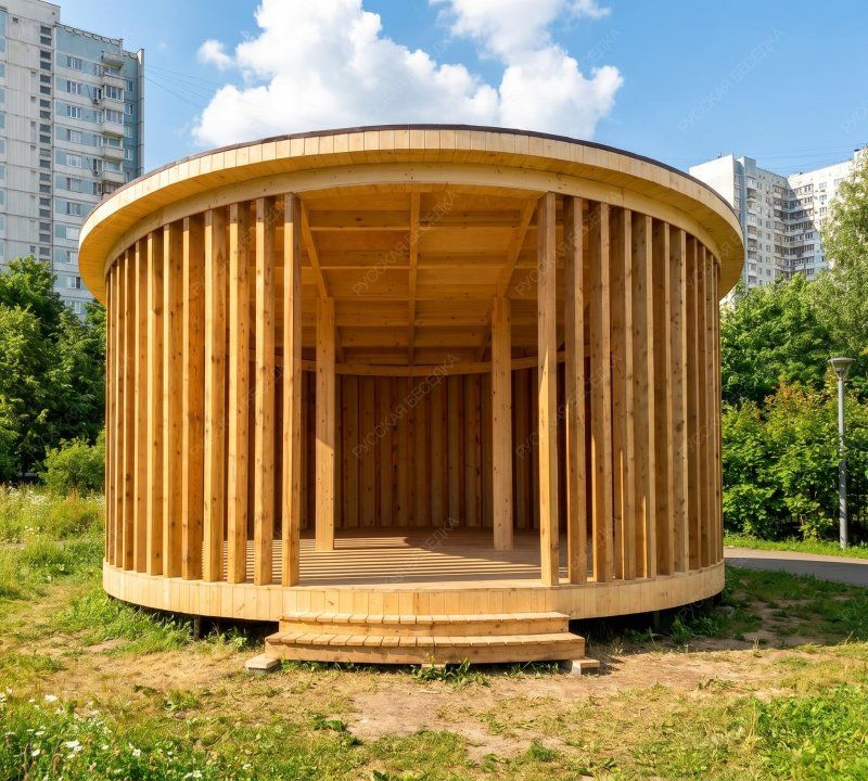 Оригинальная беседка ФОРТУНА
