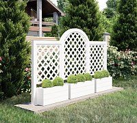 Деревянная шпалера Тимошкино