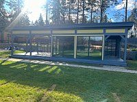 Застекленная беседка ЛЮМИНА