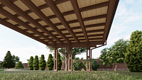 Навес односкатный СТАНДАРТ