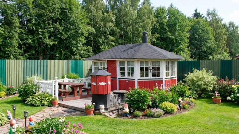 Гриль беседка Загородная