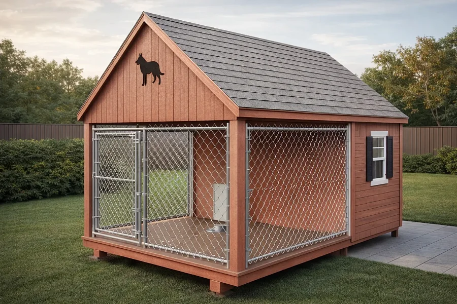 Вольер для собак Тишье