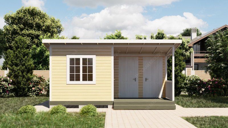 Бытовка деревянная Булгаково