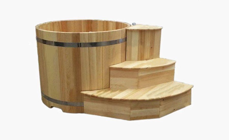 Купель круглая из кедра д200 NK416 2х2х1.2