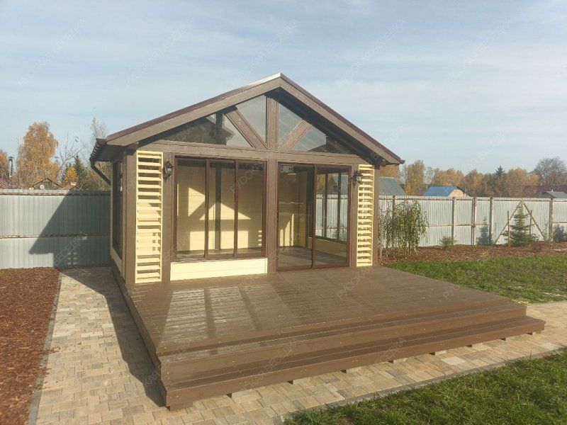 Закрытая беседка ЛАГУНА ПЛЮС