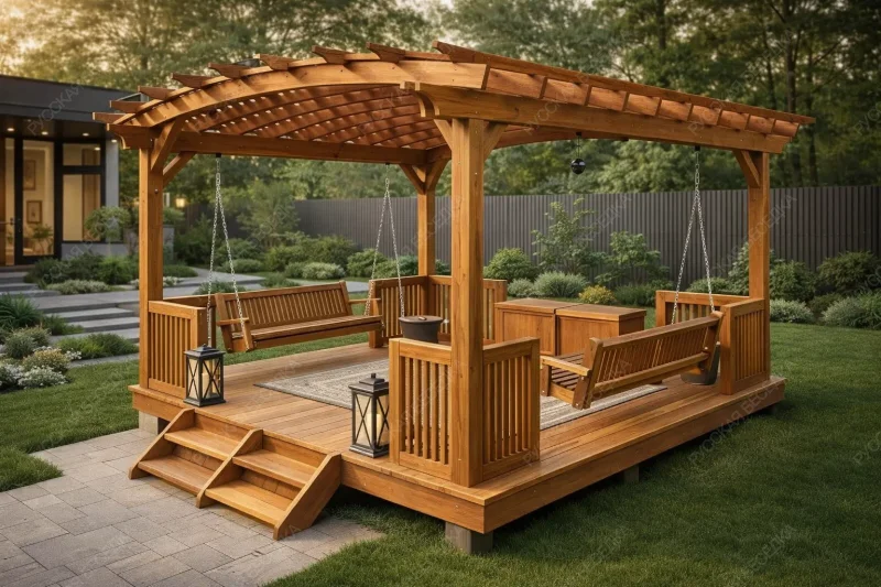 Садовые качели Крыло