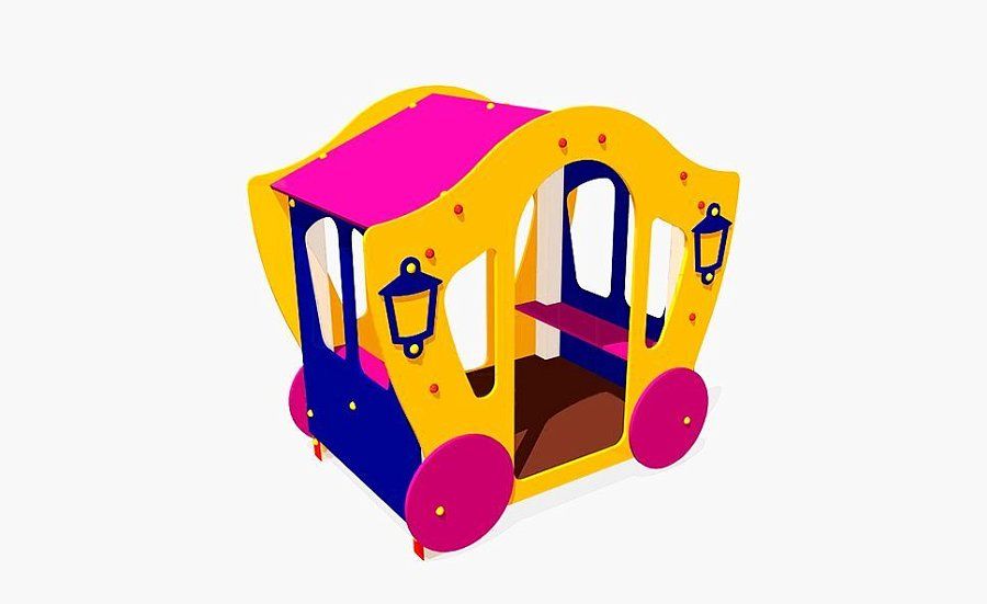 Детский игровой домик КАРЕТА 3