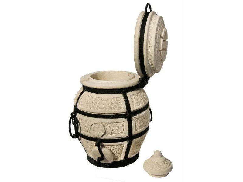 Тандыр керамический Амфора Донской с откидной крышкой