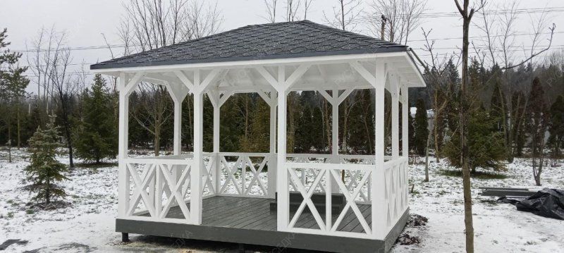 Прямоугольная беседка МИНИ ЕВРОПА