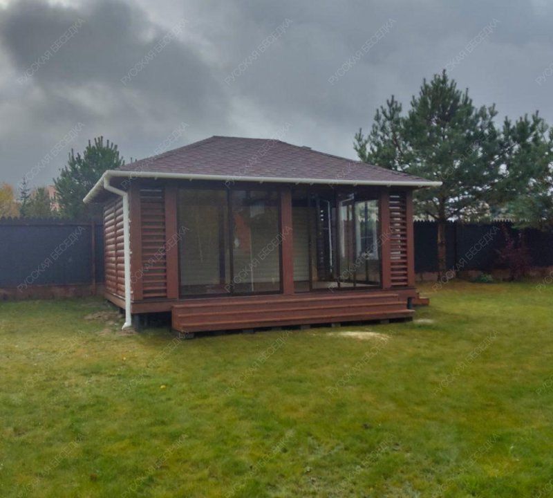 Закрытая беседка Балтика 4,5х6