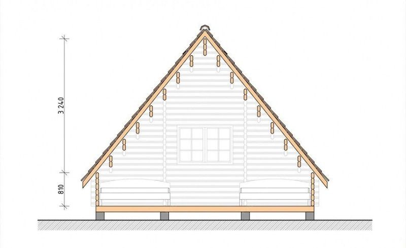 Гостевые дома из мини-бруса ДГ-15