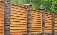 Забор №36 - жалюзи с планкой
