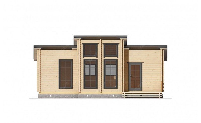 Гостевые дома из мини-бруса ДГ-40