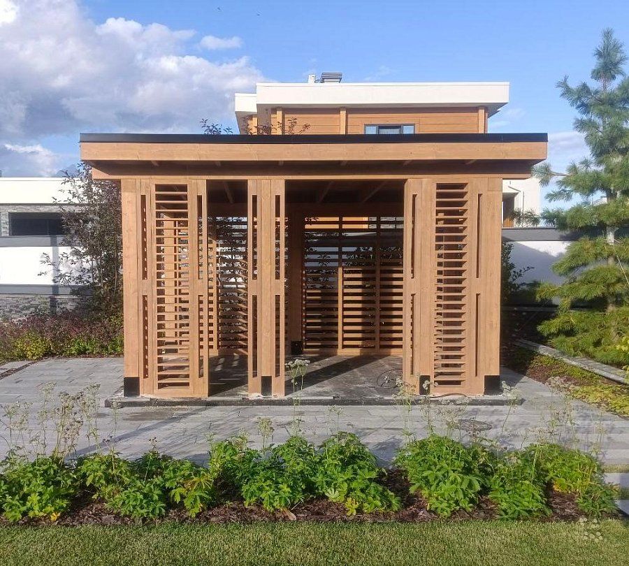 Прямоугольная беседка ЛИЛИЯ